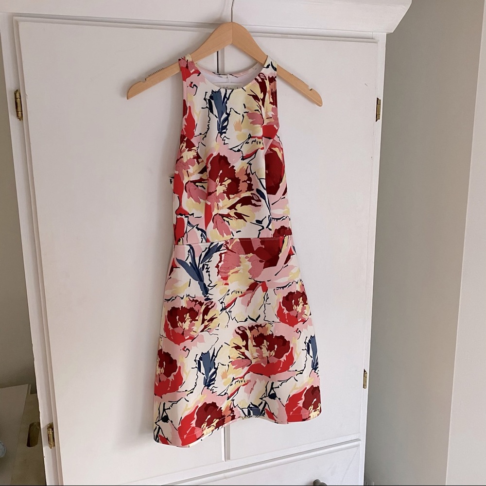 🌺 Abercrombie & Fitch Floral scuba dress